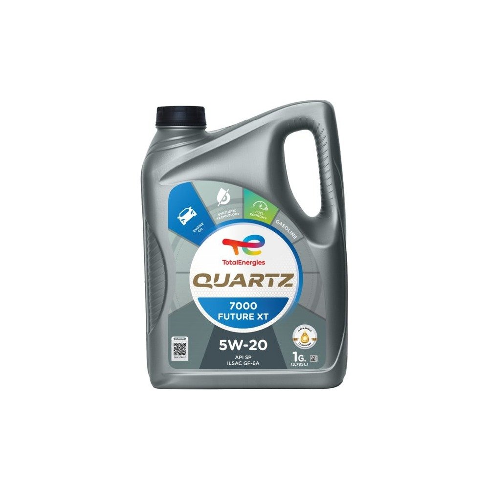Imagen referencial del envase de QUARTZ 7000 FUTURE XT 5W-20: galón