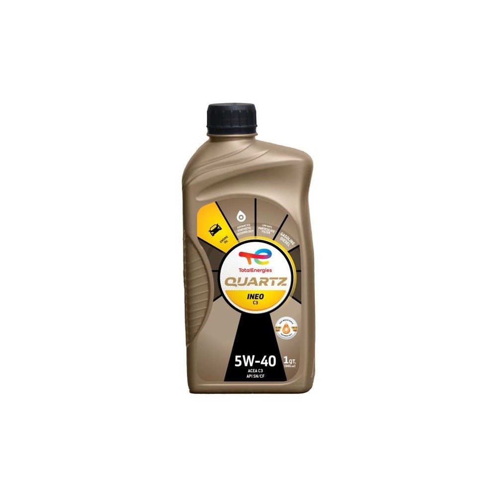 Imagen referencial del envase de QUARTZ INEO C3 5W-40: litro