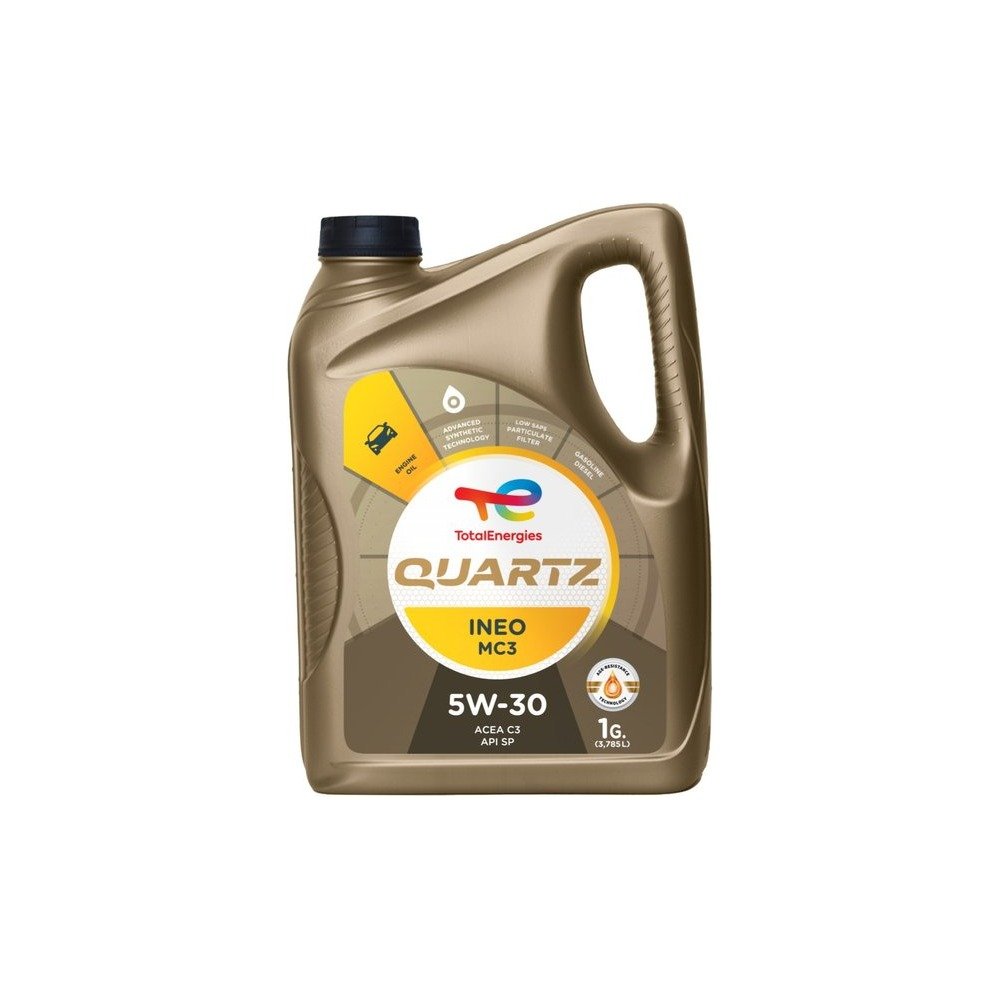 Imagen referencial del envase de QUARTZ INEO MC3 5W-30: galón