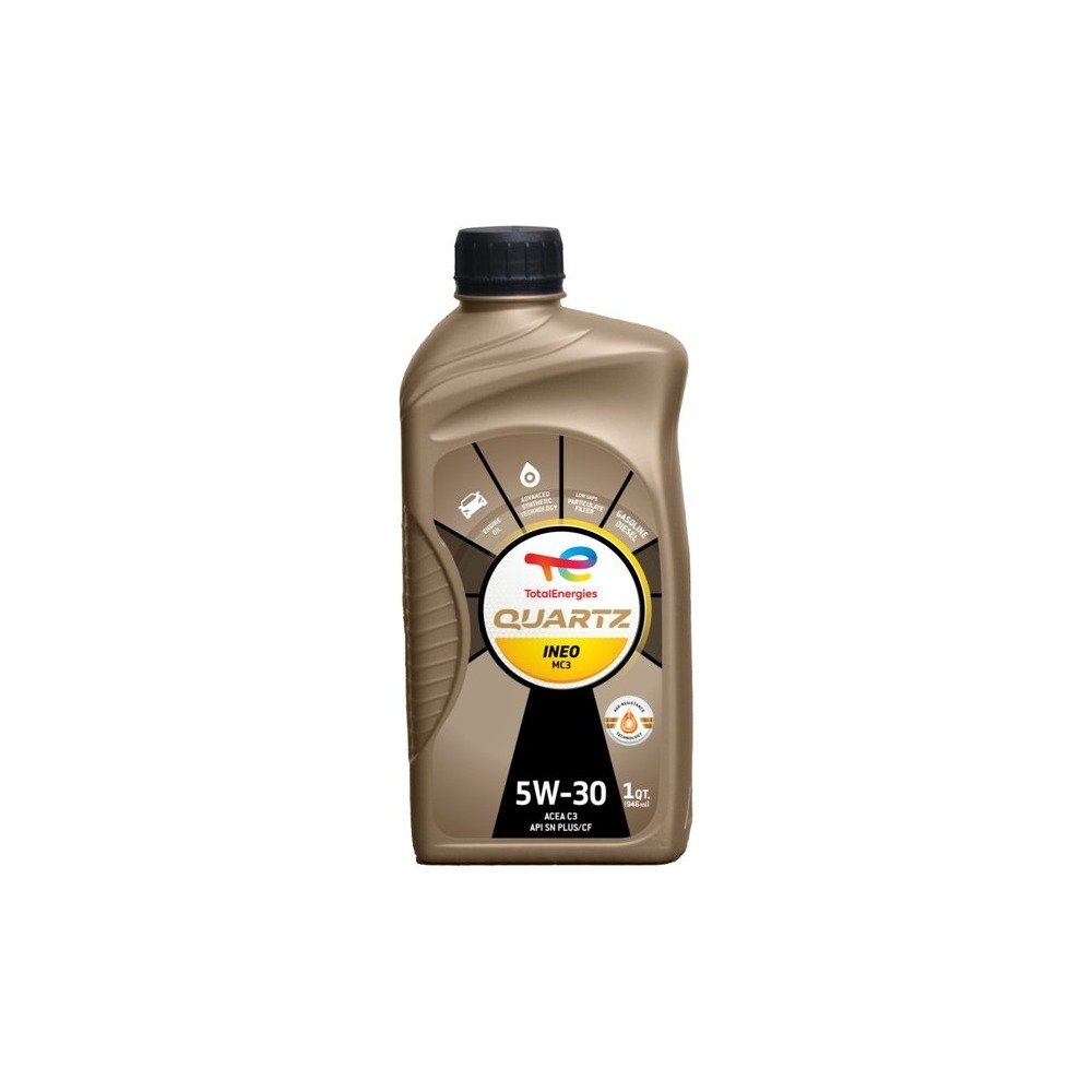 Imagen referencial del envase de QUARTZ INEO MC3 5W-30: litro