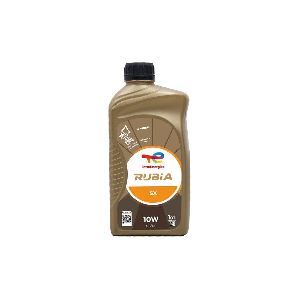 Imagen referencial del envase de RUBIA SX 10W: litro