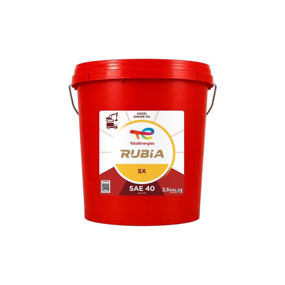 Imagen referencial del envase de RUBIA SX 40: balde 2,5 gal