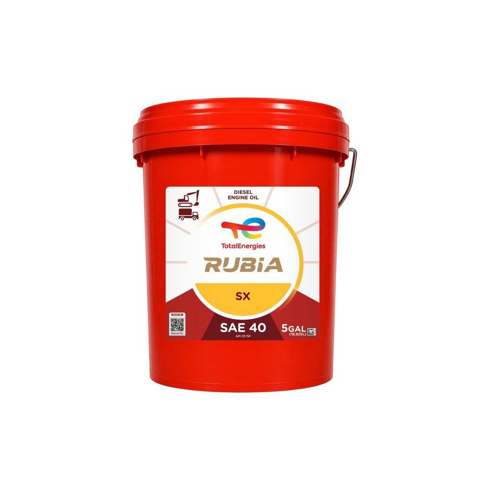 Imagen referencial del envase de RUBIA SX 40: balde 5 gal