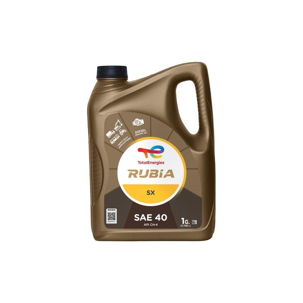 Imagen referencial del envase de RUBIA SX 40: galón