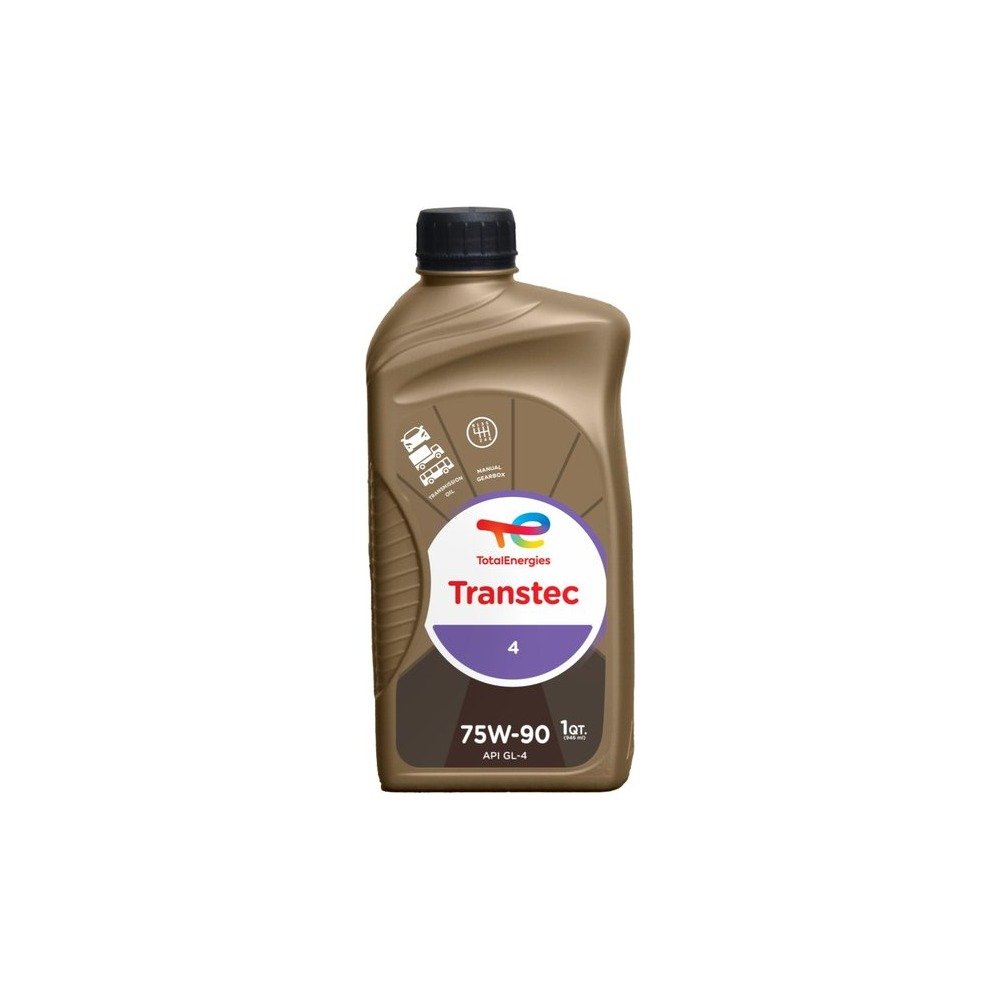 Imagen referencial del envase de TRANSTEC 4 75W-90: litro