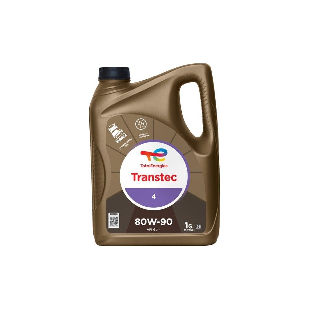 Imagen referencial del envase de TRANSTEC 4 80W-90: galón