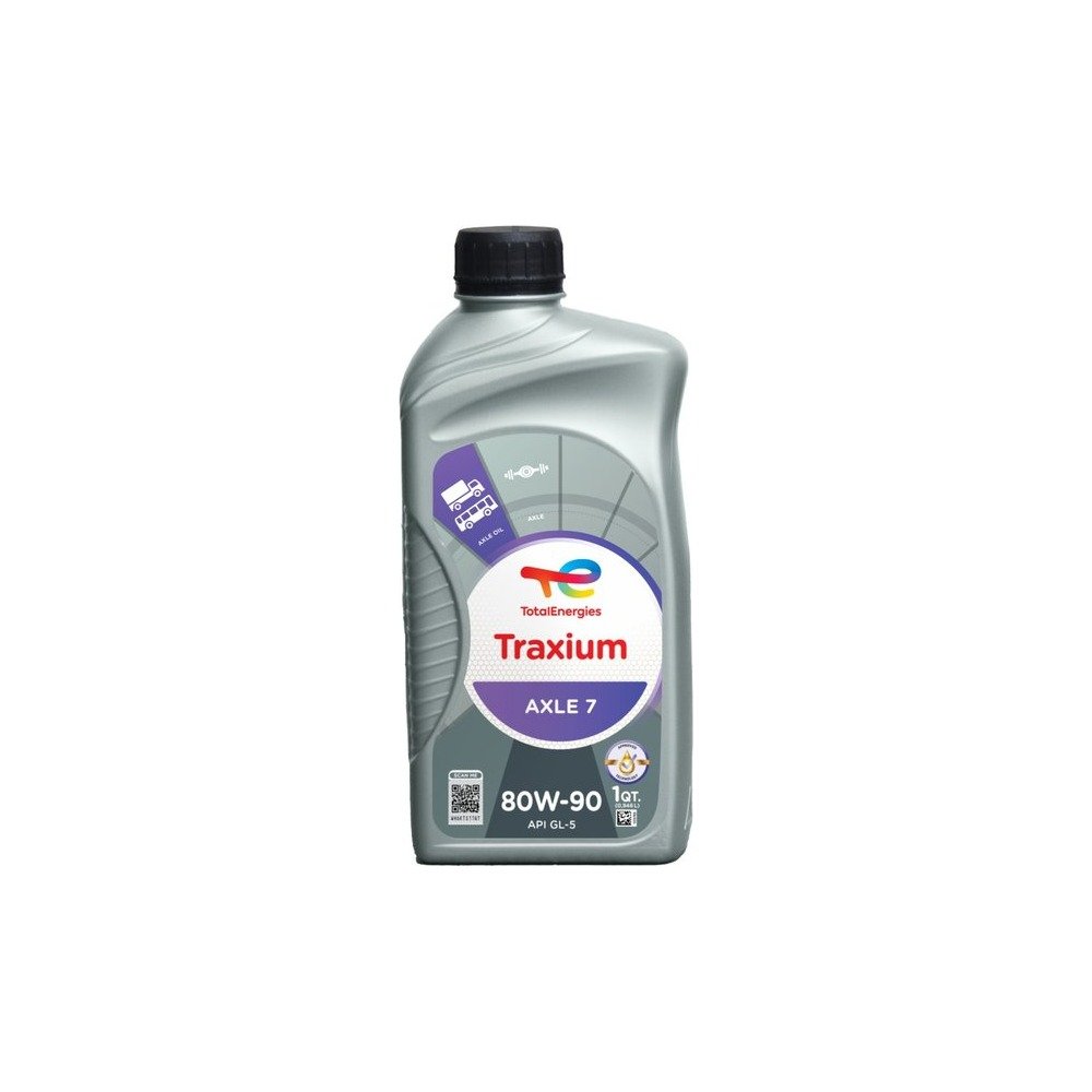 Imagen referencial del envase de TRAXIUM AXLE 7 80W-90: litro