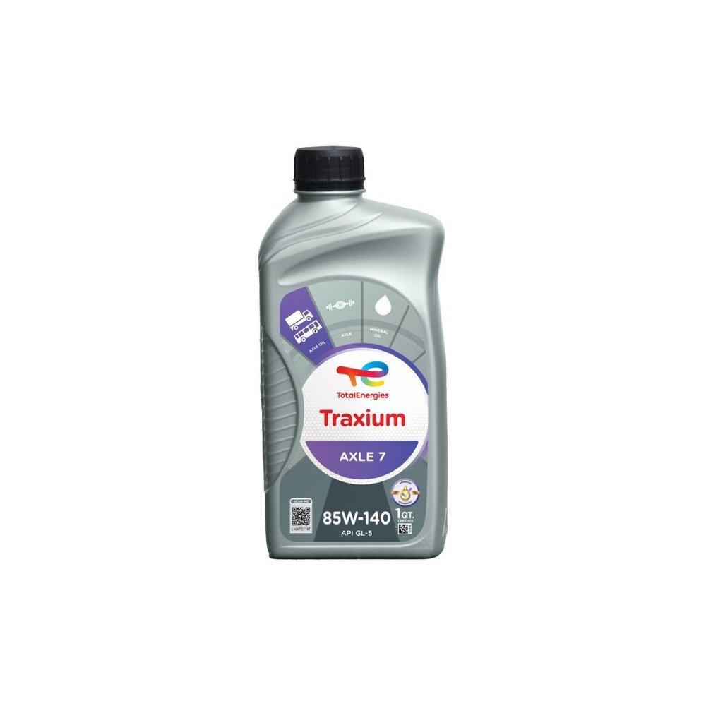Imagen referencial del envase de TRAXIUM AXLE 7 85W-140: litro