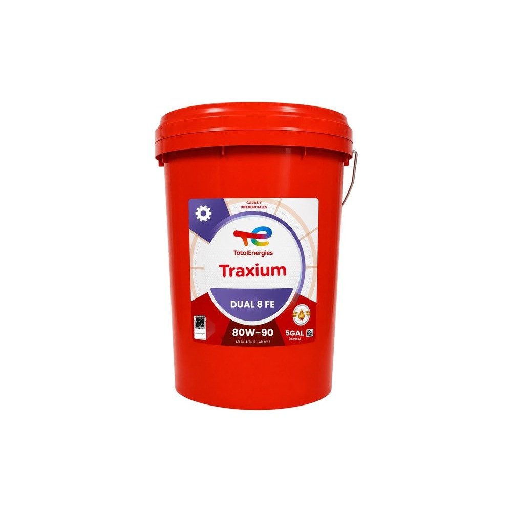Imagen referencial del envase de TRAXIUM DUAL 8 FE 80W-90