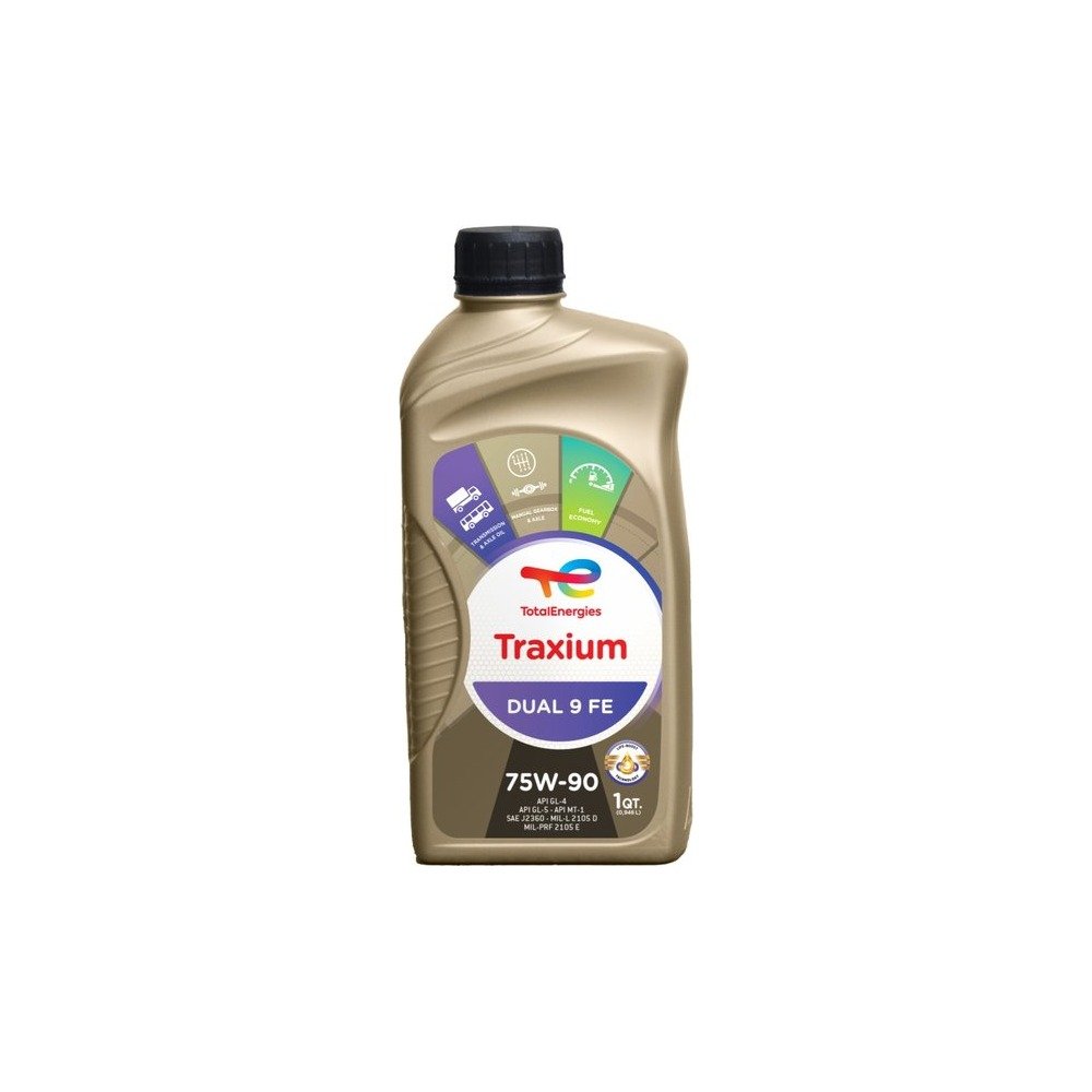 Imagen referencial del envase de TRAXIUM DUAL 9 FE 75W-90: litro