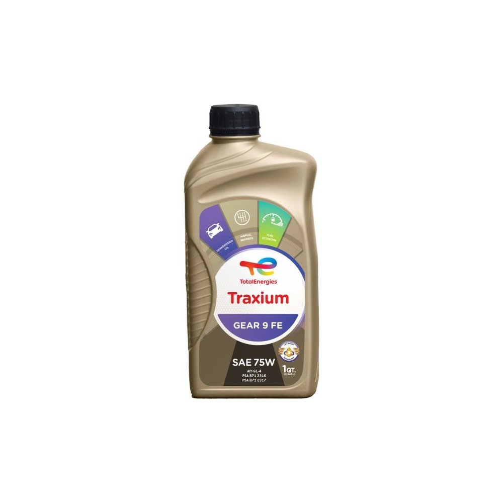 Imagen referencial del envase de TRAXIUM GEAR 9 FE SAE 75W